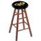 Holland Bar Stool Co Oak Bar Stool, Medium Finish, Georgia Tech Seat RC30OSMed - alternate 1